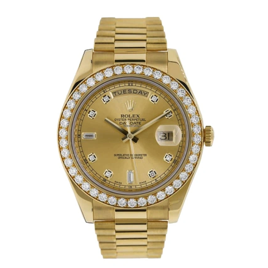 Datejust FashionForward 1: Rolex Superior 116624 “Iced Out” 570 Copy 0524